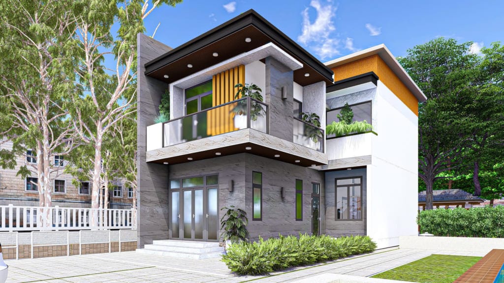 Cong trinh nha anh chi Tuan Ha 1