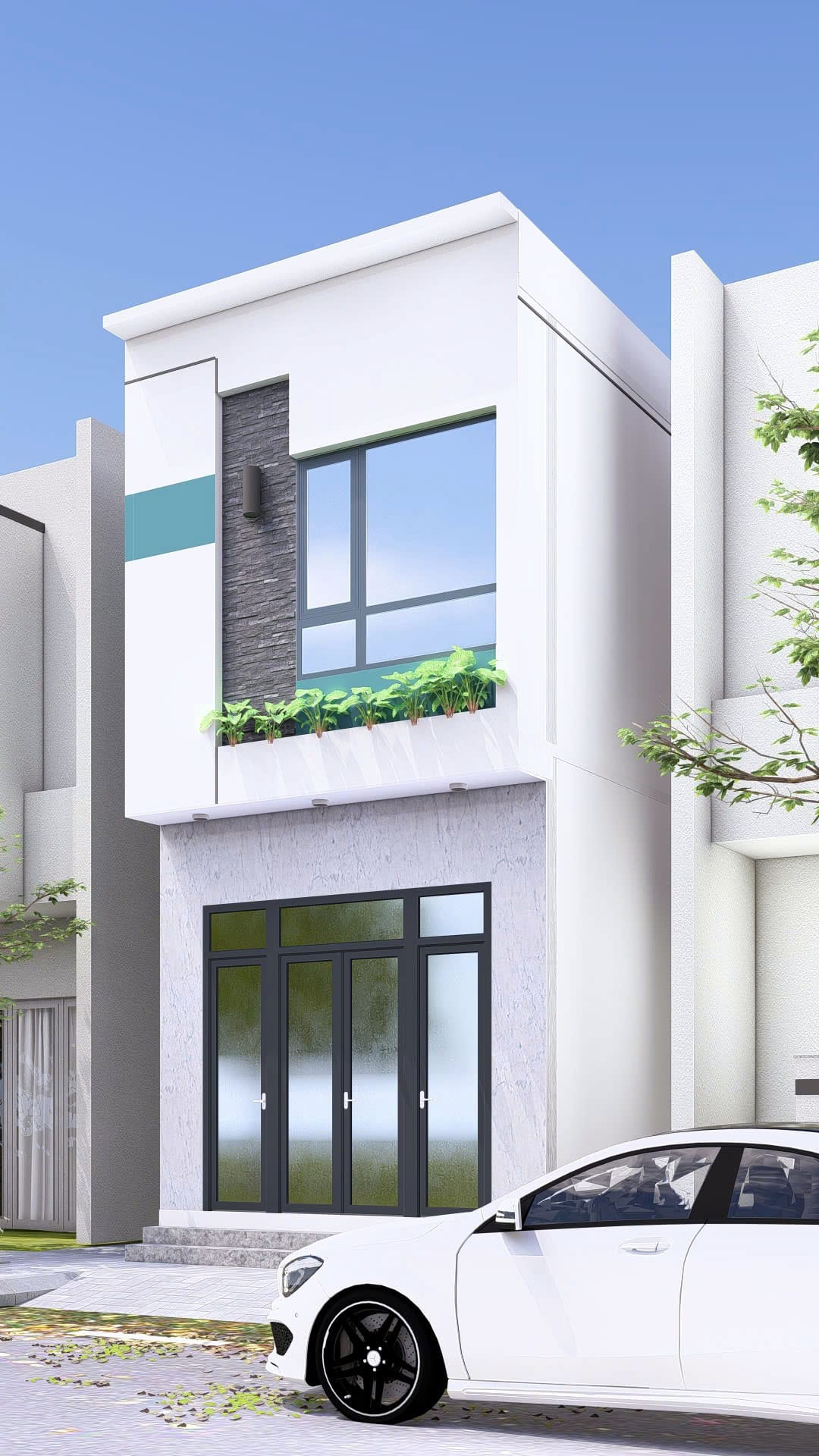 Nha pho 2 tang anh Quan chi Quynh 2